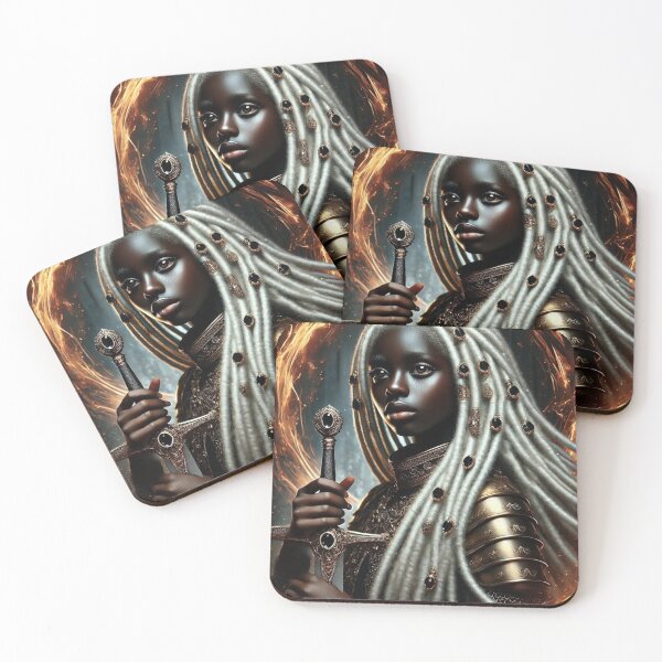 Item preview, Black Warrior of Fire designed and sold by doramoredesigns.