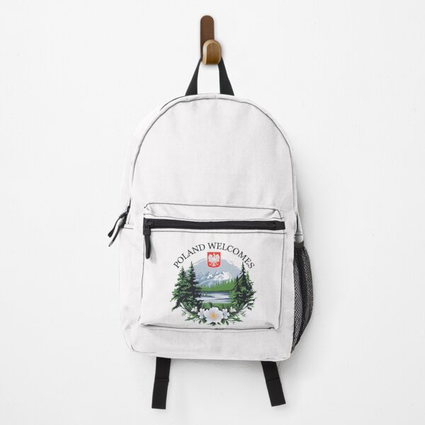Item preview, Poland Welcomes Flag Map designed and sold by AnimalsDH305.