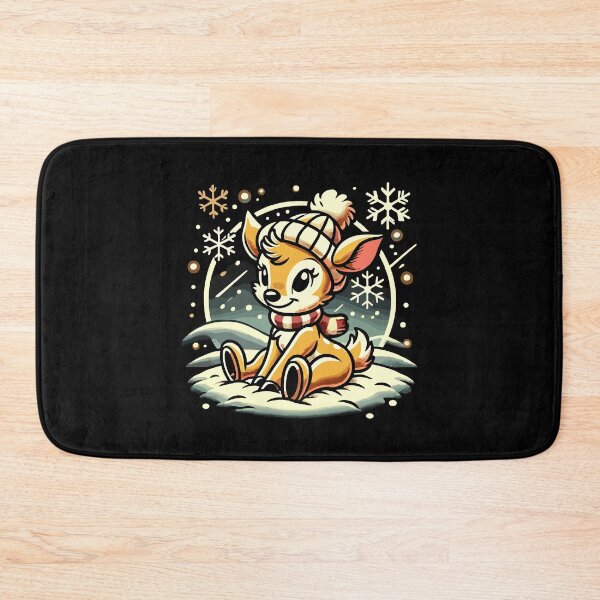 Item preview, Cozy Deer in Snowy Weihnachten Scene designed and sold by LuminOrb.