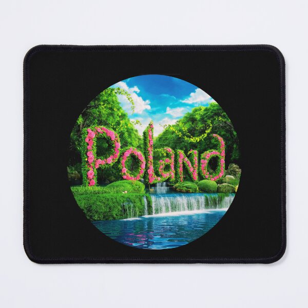 Item preview, Poland Welcomes Flag Map designed and sold by AnimalsDH305.