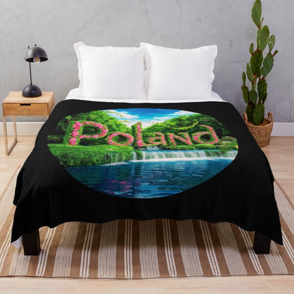 Item preview, Poland Welcomes Flag Map designed and sold by AnimalsDH305.