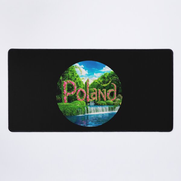 Item preview, Poland Welcomes Flag Map designed and sold by AnimalsDH305.