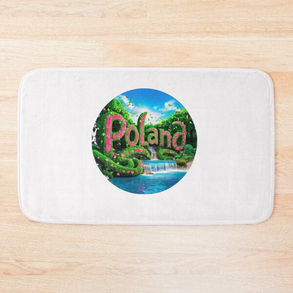 Item preview, Poland  Welcomes Flag Map designed and sold by AnimalsDH305.