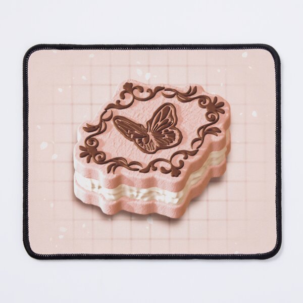 Item preview, Label Butterfly Biscuit 3d Rendering style designed and sold by 3dArtistCandy.