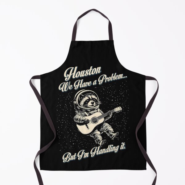 Item preview, Houston We Have a Problems, but I’m handling it. Astronaut Raccoon Guitar designed and sold by trendyzcom.