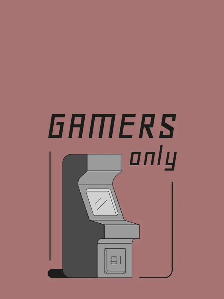 Thumbnail 4 of 4, iPhone Case, Gamers Only  designed and sold by AbstractArray.