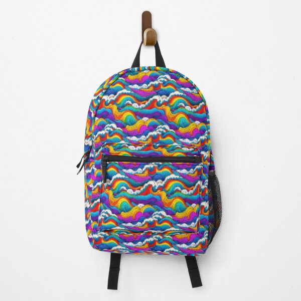 Item preview, COLORFUL WAVES PATTERN designed and sold by AJCIShop.