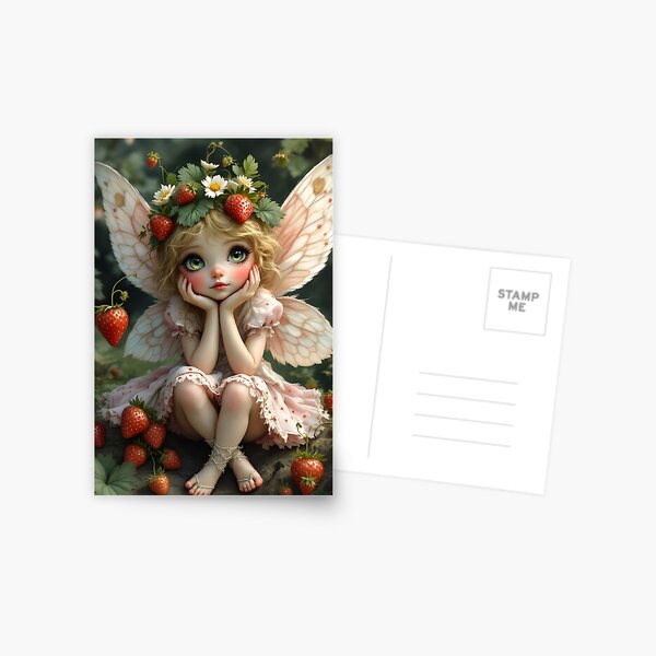Item preview, Strawberry  Fairy designed and sold by SoniaSarkali.