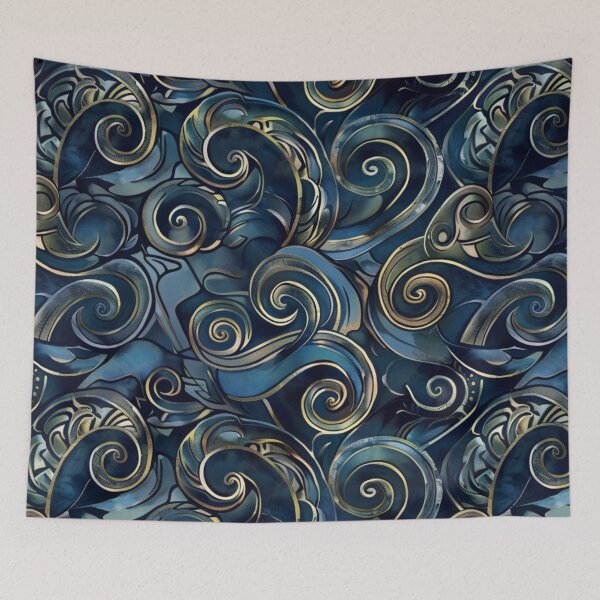 Artikelvorschau, Neuseeland Māori Paua Muster Koru Design 47 entworfen und verkauft von GrinGalore.