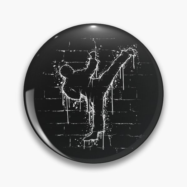 Item preview, Urban Street Art Fighter Side-Kick Roundhouse TaeKwonDo designed and sold by Skizzenmonster.