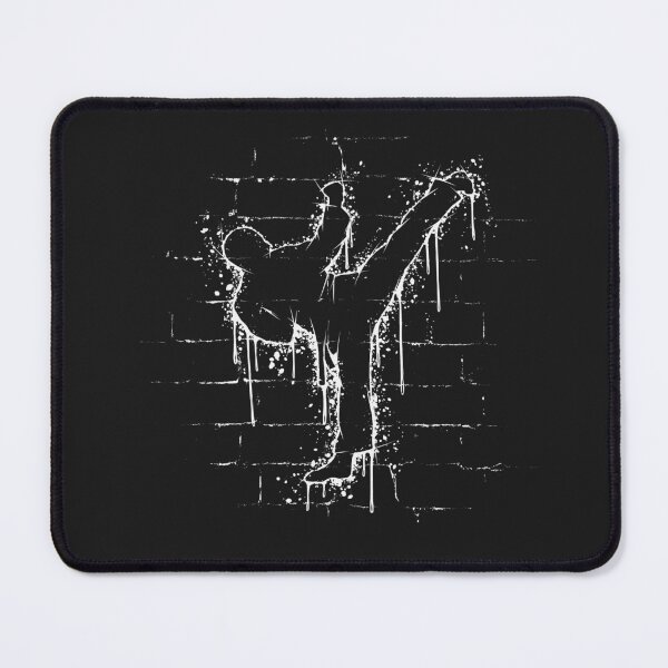 Item preview, Urban Street Art Fighter Side-Kick Roundhouse TaeKwonDo designed and sold by Skizzenmonster.