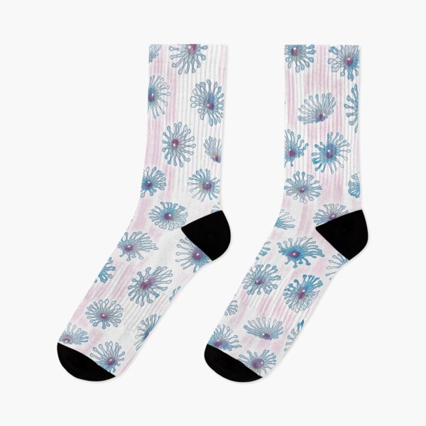 Item preview, Digital watercolor blue cactus flower designed and sold by JoseYeste.