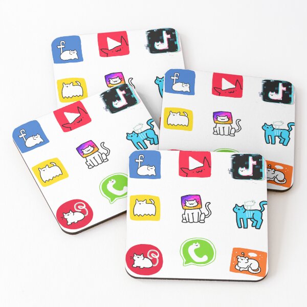 Item preview, app cats designed and sold by TeaBag114.