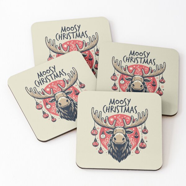 Item preview, Moose Xmas lights T-shirt, Moose Christmas tee, Funny Christmas Shirt Moose, Xmas Moose T-Shirt designed and sold by DekoDesignsHub.