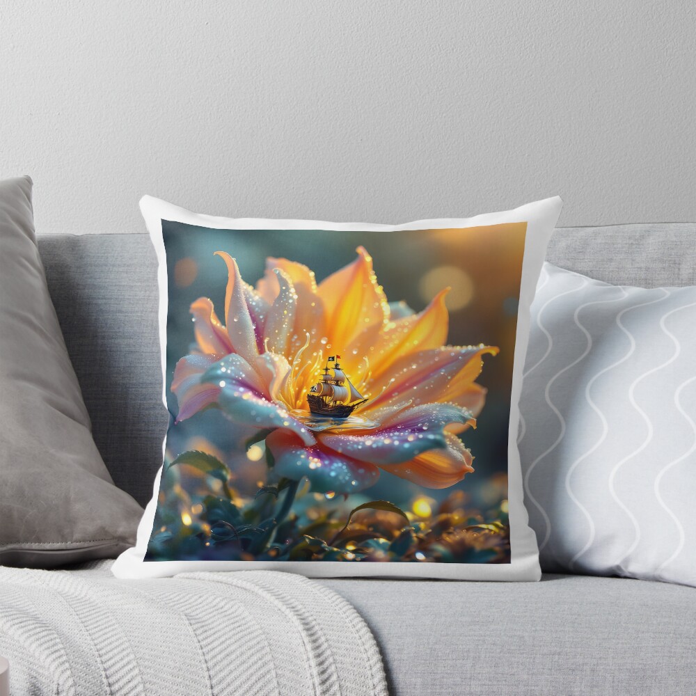 Item preview, Throw Pillow designed and sold by ArkelonAI.