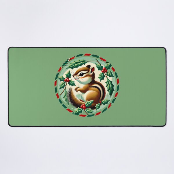 Item preview, Vintage Christmas Chipmunk designed and sold by FrictionMaxxing.