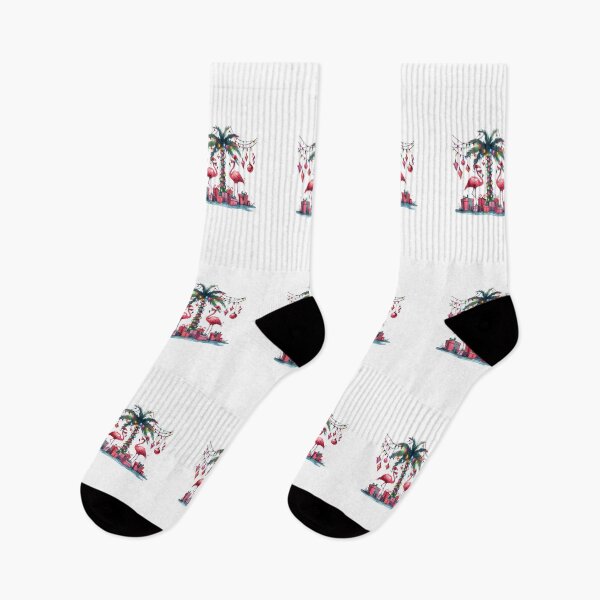 Item preview,  Vintage Flamingo | Tropical Christmas Classic T-Shirt designed and sold by inkfluenceart.