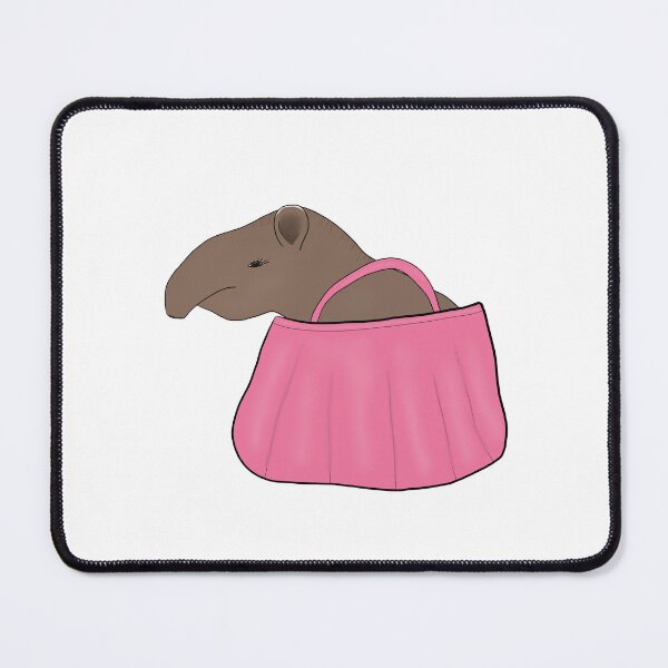 Item preview, Brazilian Lowland Tapir in a Handbag (Recolored) designed and sold by ThatIsSomething.