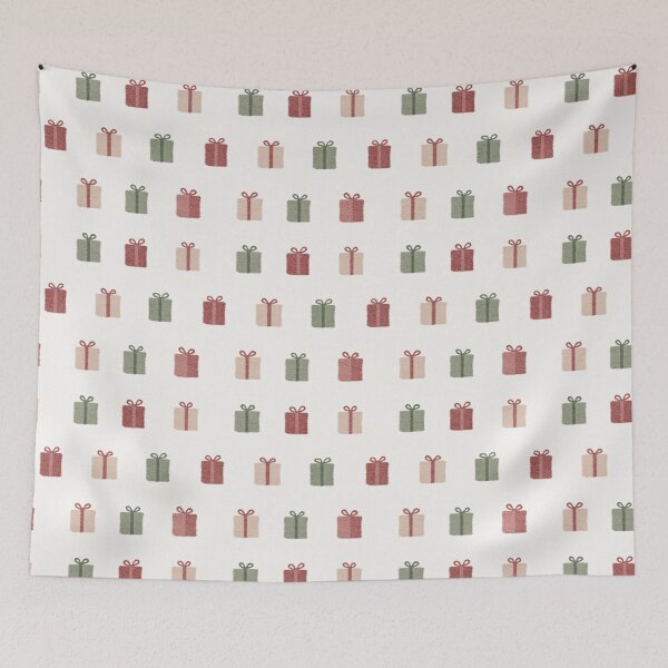 Item preview, Gift Boxes, Minimal Cozy Holiday Design, Christmas Pattern designed and sold by patternicco.