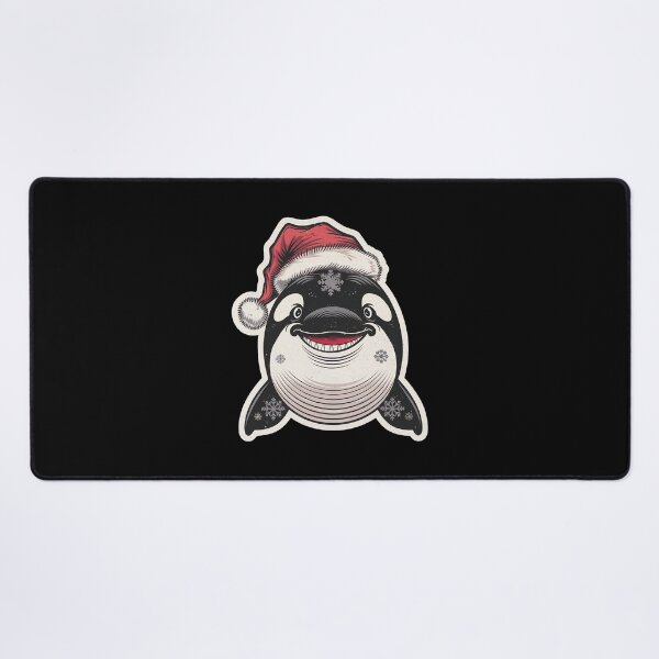 Item preview, Christmas Orca Killer Whale - Santa's Helper designed and sold by GRABAPSHOP.