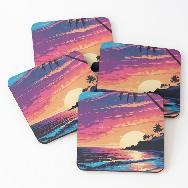 Item preview, Vibrant Sunrise Over the Ocean designed and sold by ByteyCreatives.