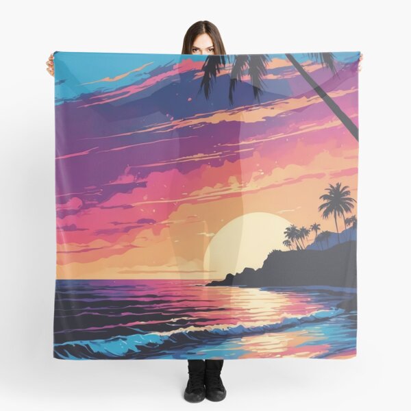 Item preview, Vibrant Sunrise Over the Ocean designed and sold by ByteyCreatives.