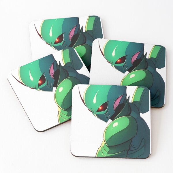 Item preview, Minimalist Green Alien Warrior with Armor | Futuristic Sci-Fi Design designed and sold by emanuele6698.