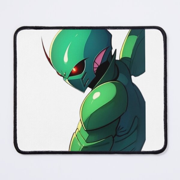 Item preview, Minimalist Green Alien Warrior with Armor | Futuristic Sci-Fi Design designed and sold by emanuele6698.