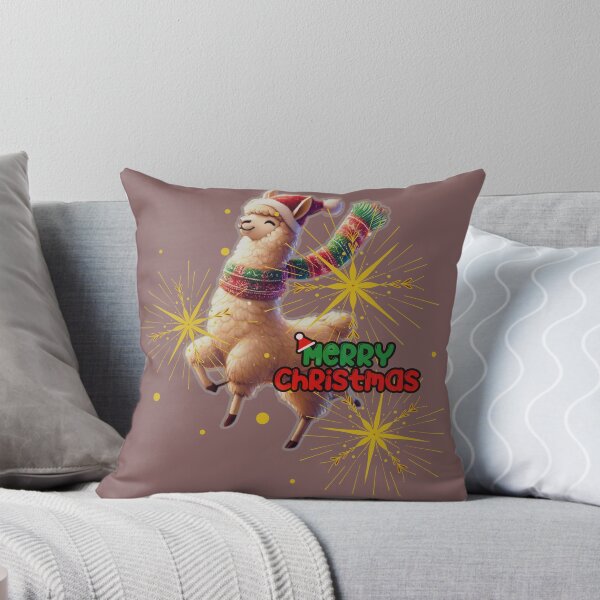 Item preview, Christmas Llama designed and sold by Crafty Capers Drift.