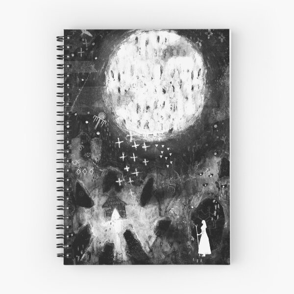 Item preview, Edora gāsta - Spirit enclosure, home of my kin... (Black & White edition) designed and sold by Gabrielle Tamäya.