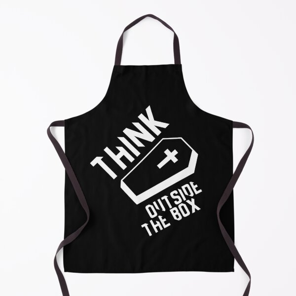 Item preview, Think Outside the Box - Funny Dark Humor Design designed and sold by Bleak Shirt.