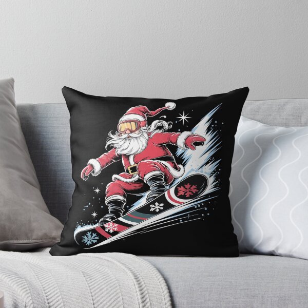 Item preview, Santa Claus on a snowboard,  xmas on snowboard designed and sold by Dot1001.