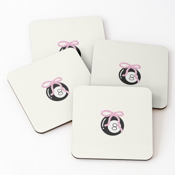Item preview, Eight Ball Bow Abstract Print Coquette Cute Soft designed and sold by DALdesignstore.