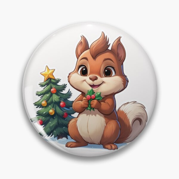 Item preview, Christmas Cartoon Squirrel designed and sold by Krieghorn.