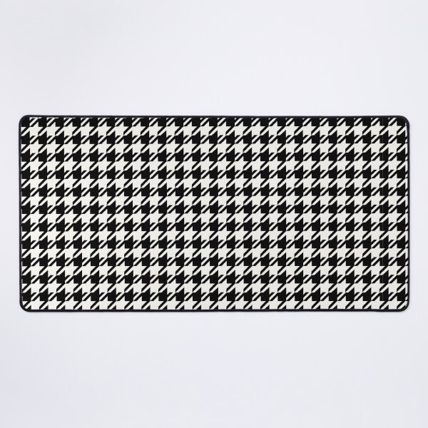 Item preview, Classic houndstooth, pied-de-poule pattern/ black and white, designed and sold by My-fake-places.