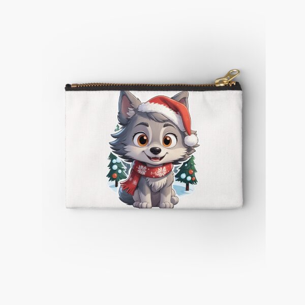 Item preview, Christmas Cartoon Wolf designed and sold by Krieghorn.