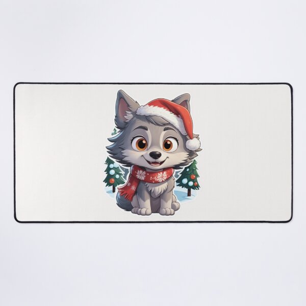 Item preview, Christmas Cartoon Wolf designed and sold by Krieghorn.