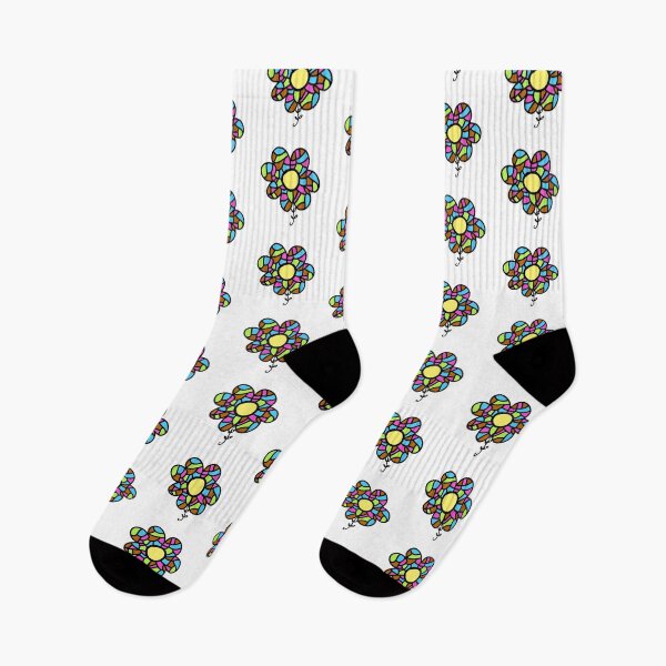 Artikelvorschau, Bunte Blume. entworfen und verkauft von Midnight Ssketches.