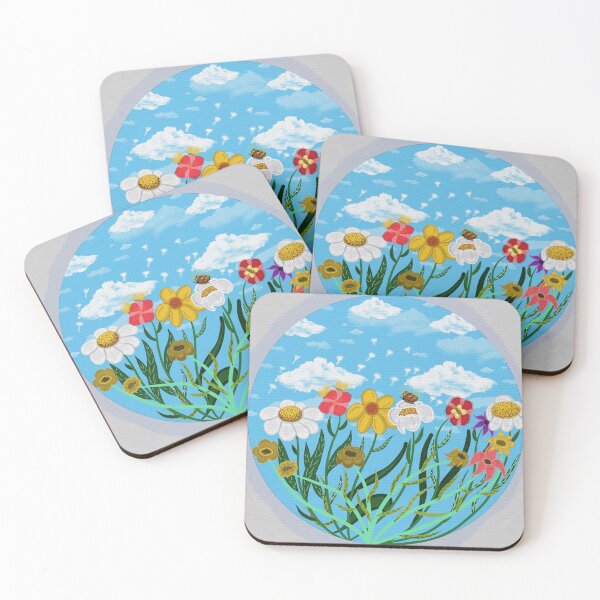Item preview, Flowers Under the Open Sky designed and sold by ArtandStories.