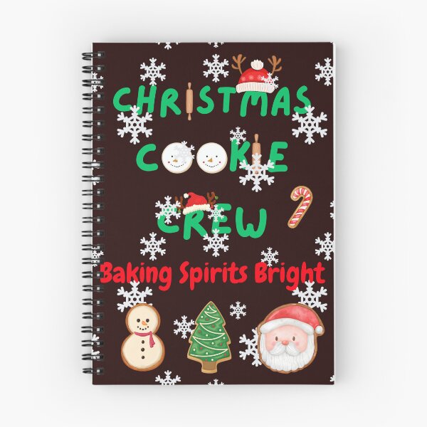 Item preview, Christmas Cookie Crew Baking Spirits Bright designed and sold by LuluPrints72.