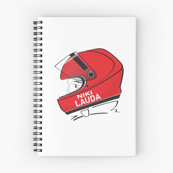 Artikelvorschau, Tribut an Niki Laudas Helm entworfen und verkauft von SpeedyHeros.