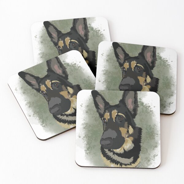 Item preview, Duke German Shepard designed and sold by sherdraws.