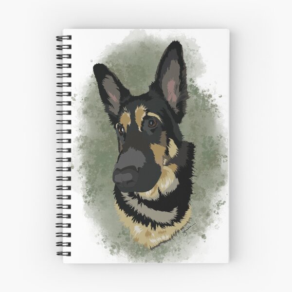 Item preview, Duke German Shepard designed and sold by sherdraws.