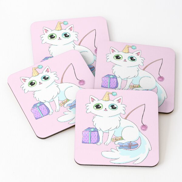 Item preview, A happy birthday cat designed and sold by Art_with_Honesty.