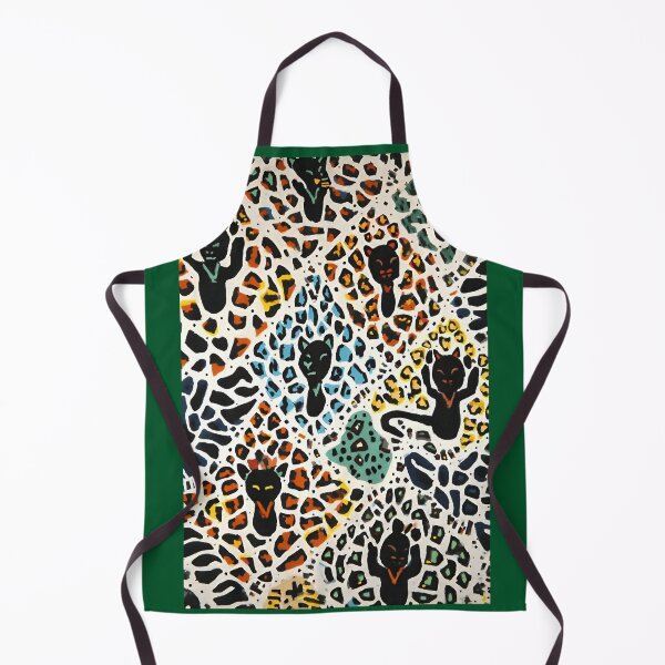 Item preview, Modern Tribal: Playful Leopard Pattern in Red, Blue, and Yellow designed and sold by AmuraLumina.