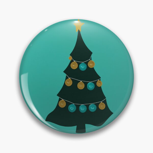 Item preview, Row of three design christmas trees  on a teal background designed and sold by Photopat.