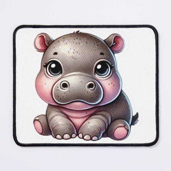 Item preview, Cute Baby Hippo designed and sold by Jeffyshop389.