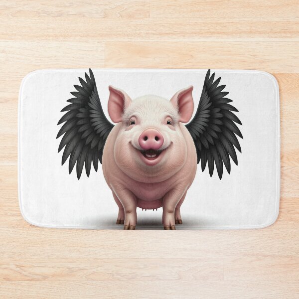Item preview, Dream Big, Fly High, Even If You're a Pig designed and sold by MarCreativArt.