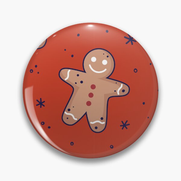 Item preview, Gingerbread men, snowflakes seamless pattern. Christmas background. Festive baked, flat design, doodle style. designed and sold by adamtepl.