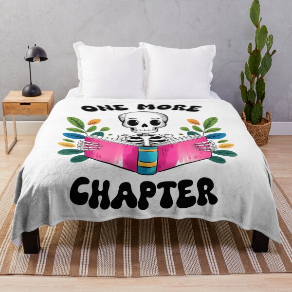 Item preview, Skeleton Bookworm Delight - One More Chapter designed and sold by Belhbib Art ⭐⭐⭐⭐⭐.